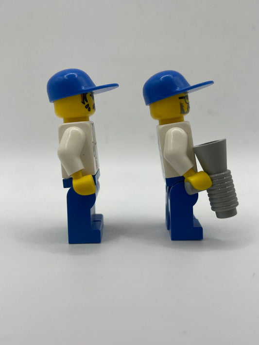 LEGO Minifigure Studio Bundle of 2x - Camera Man, Director - (Genuine) FRENLY BRICKS - Open 7 Days