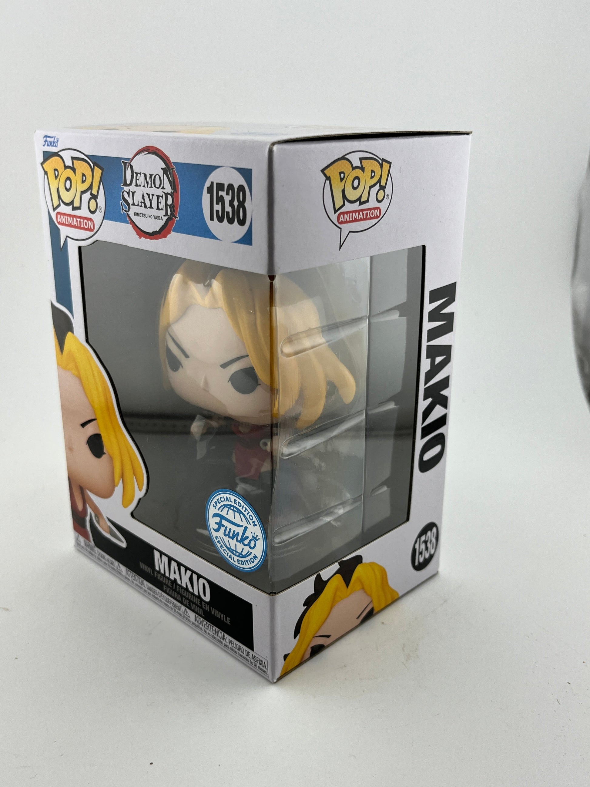 Funko POP! Animation Demon Slayer - Makio #1538 - Special Edition FRENLY BRICKS - Open 7 Days