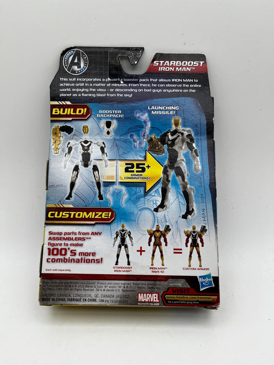 Starboost Iron Man, Iron Man 3 Assemblers 2012 Action Figure Toy Model FRENLY BRICKS - Open 7 Days