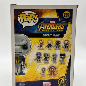 Funko POP! Marvel Avengers Infinity War Ebony Maw #291 FRENLY BRICKS - Open 7 Days