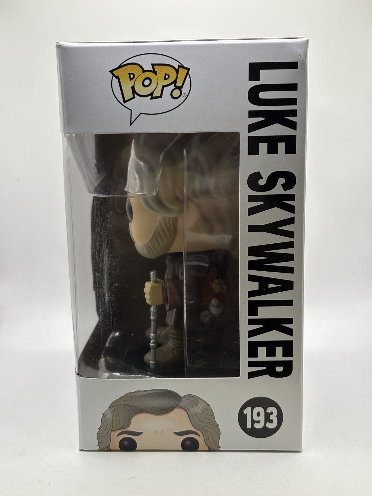 Funko POP! Star Wars #193 Luke Skywalker Bobble-Head - Box DMG — right image 2