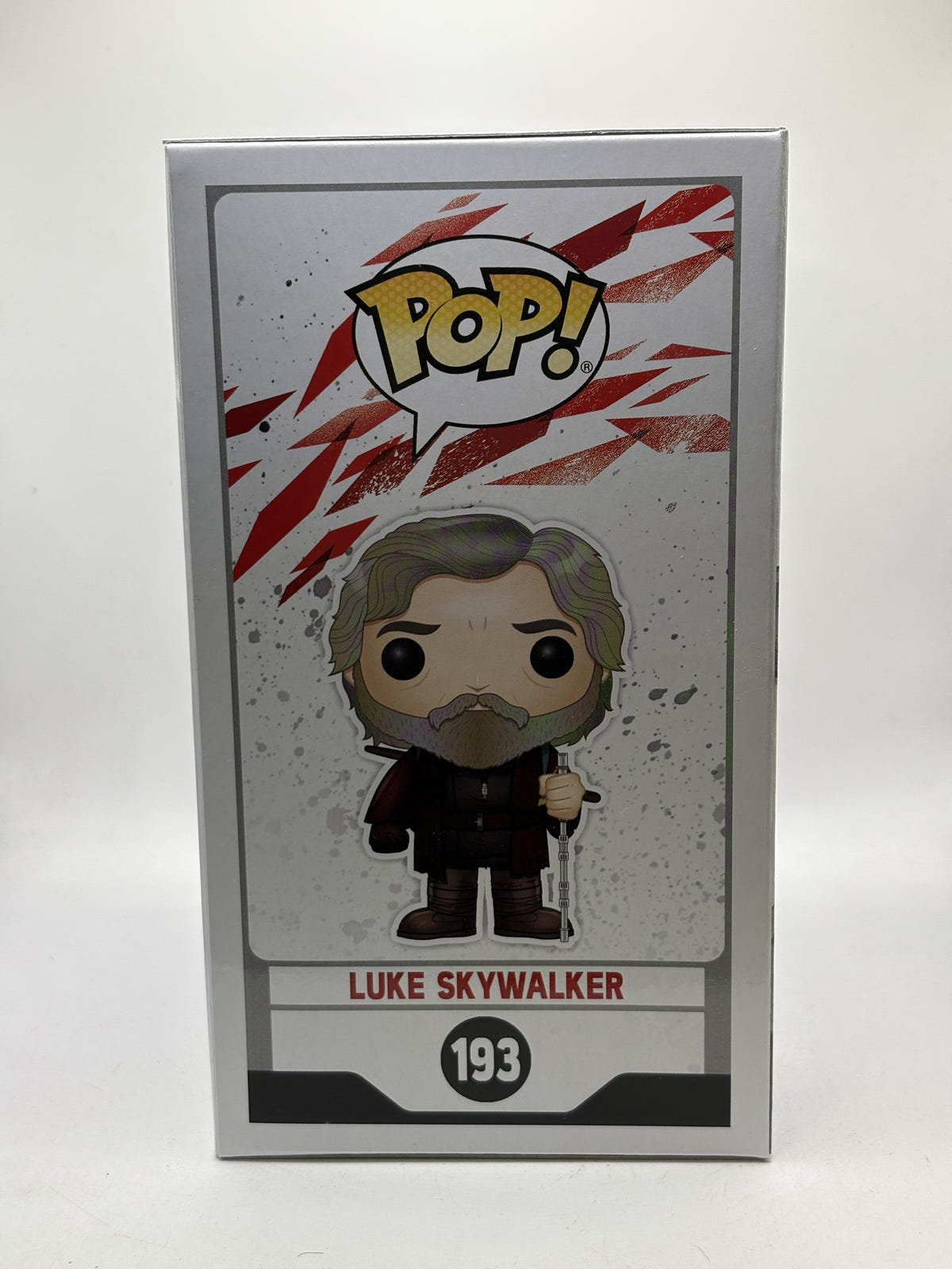Funko POP! Star Wars #193 Luke Skywalker Bobble-Head - Box DMG — left image 4