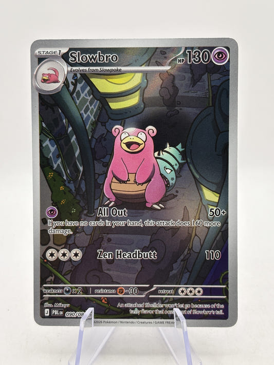 Slowbro 090/084 Illustration Rare Pitch Black Pokémon TCG (NM) — front