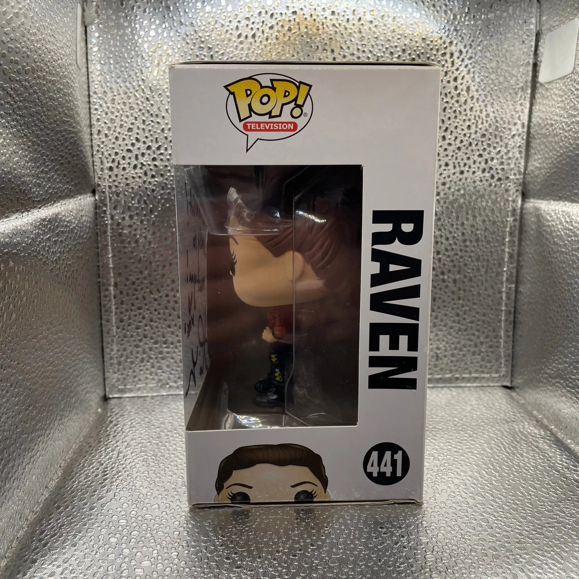 Raven Pop 441 - The 100 Funko Pop! Vinyl 2017 - Vaulted + Signed (NO COA) FRENLY BRICKS - Open 7 Days