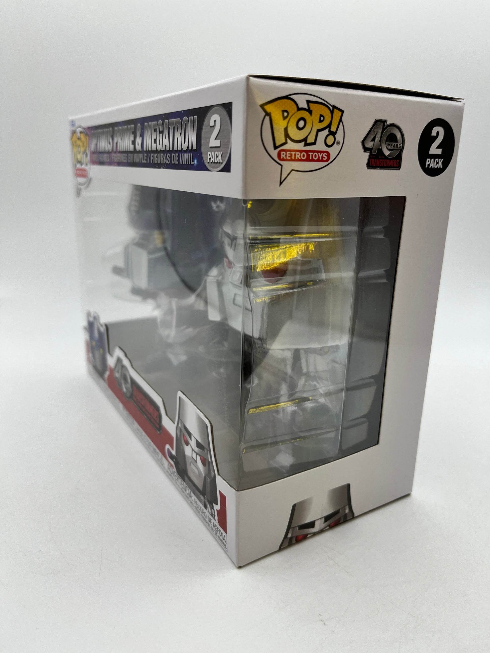 Funko POP! Retro Toys Optimus Prime & Megatron - 40 years Transformers (2 Pack) FRENLY BRICKS - Open 7 Days