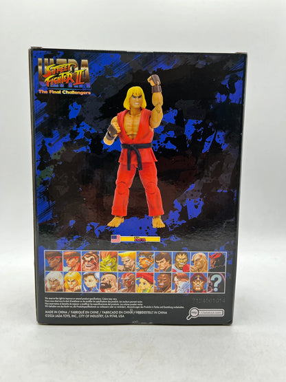 Jada Ultra Street Fighter II The Final Challengers Ken Figure - Sealed FRENLY BRICKS - Open 7 Days