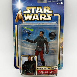 Star Wars Attack of the Clones Captain Typho Head of security Action Figure Hasbro FRENLY BRICKS - Open 7 Days