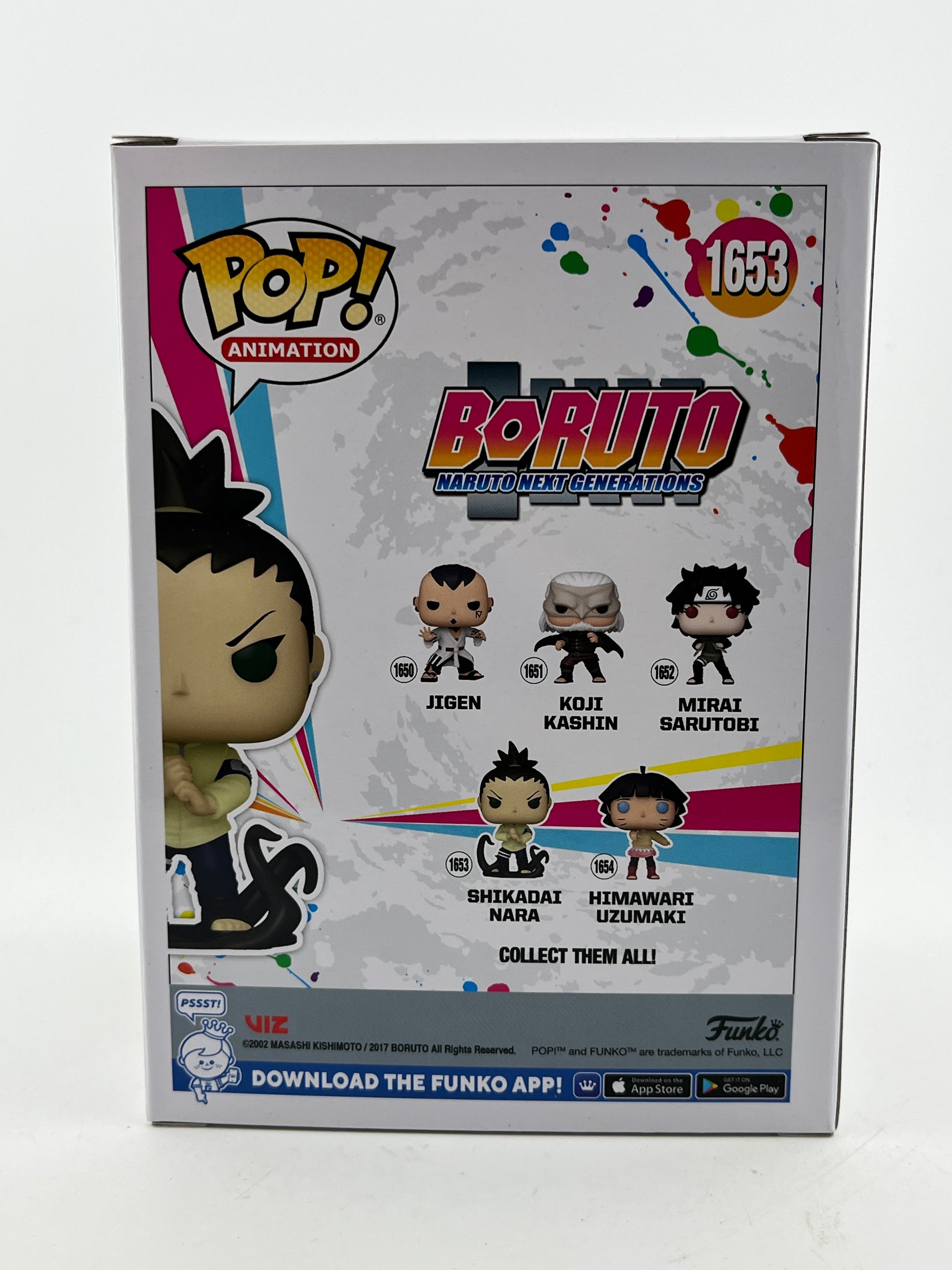 Funko POP! Animation Boruto - Shikadai Nara #1653 - Vinyl Collectable FRENLY BRICKS - Open 7 Days