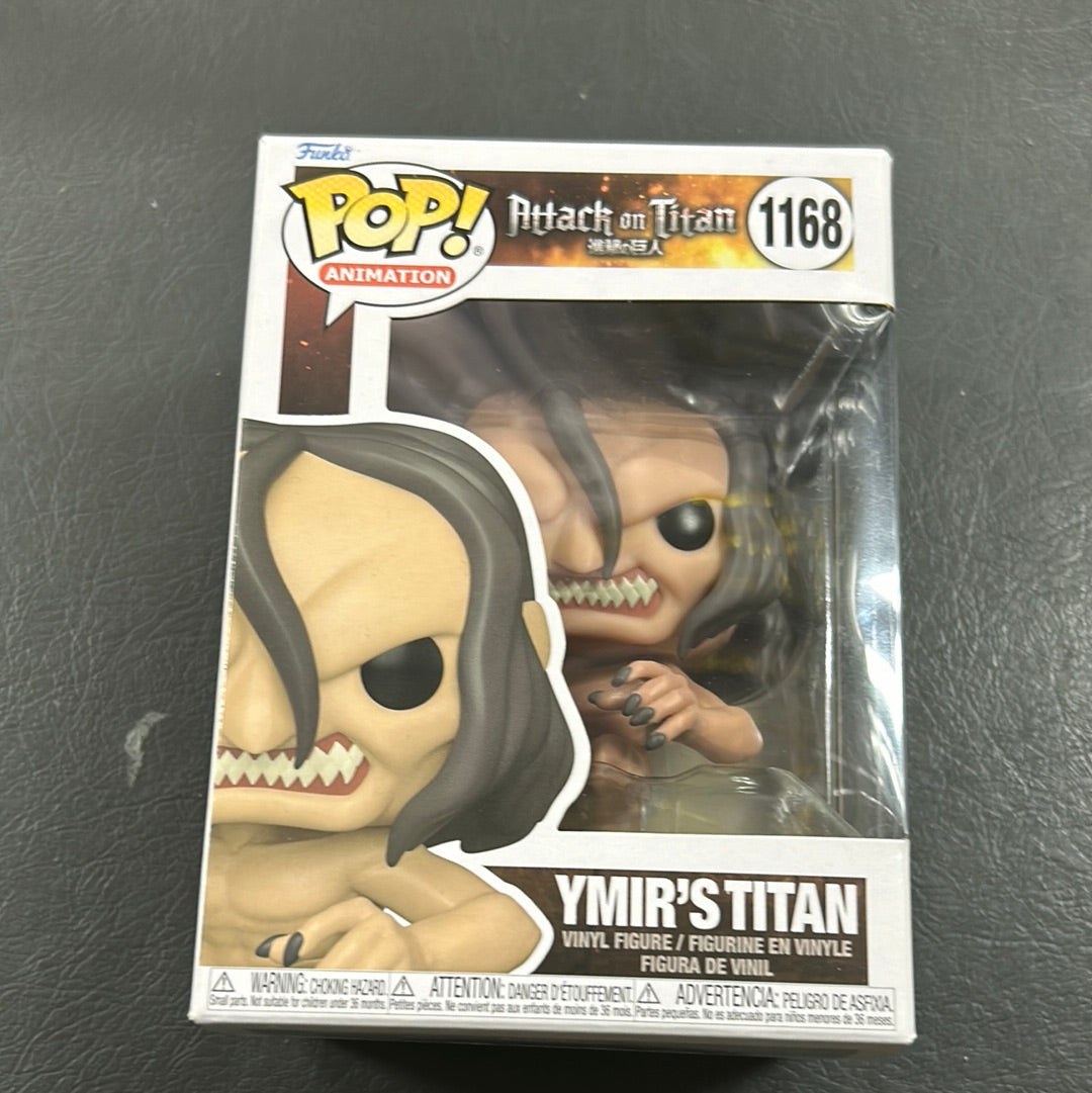 Pop Vinyl 1168 Attack On Titan Ymir’s Titan FRENLY BRICKS - Open 7 Days