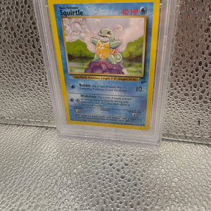 2000 Pokemon Game #93 - Squirtle - Gem Mint - Base Set II 2 - PSA 10 FRENLY BRICKS - Open 7 Days