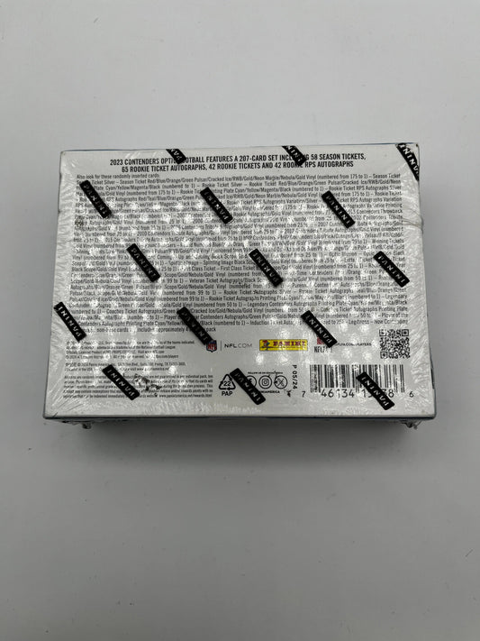 2023 Panini Contenders Optic NFL Football Factory Sealed Hobby Box FRENLY BRICKS - Open 7 Days