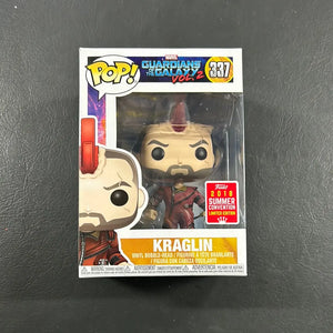 Funko Marvel Pop Vinyl - KRAGLIN Guardians of the Galaxy Vol 2 (Convention) #337 FRENLY BRICKS - Open 7 Days