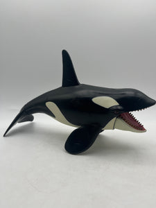Vintage Chap Mei Toys R' Us Orca Killer Whale 11" Action Figure Toy Working Jaw