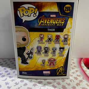Funko Pop Vinyl Marvel Avengers infinity War Thor #286 FRENLY BRICKS - Open 7 Days