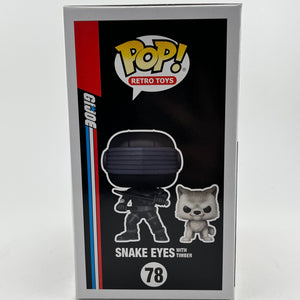 Funko POP! Retro Toys G.I.Joe - Snake Eyes With Timber #78 - Funko Exclusive FRENLY BRICKS - Open 7 Days
