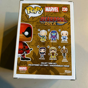 Pop Vinyl DeadPool The Duck #230 FRENLY BRICKS - Open 7 Days