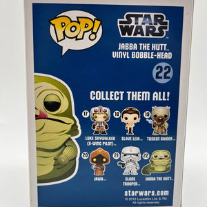 Funko POP! Star Wars Jabba The Hut #22 - Vinyl Collectable FRENLY BRICKS - Open 7 Days