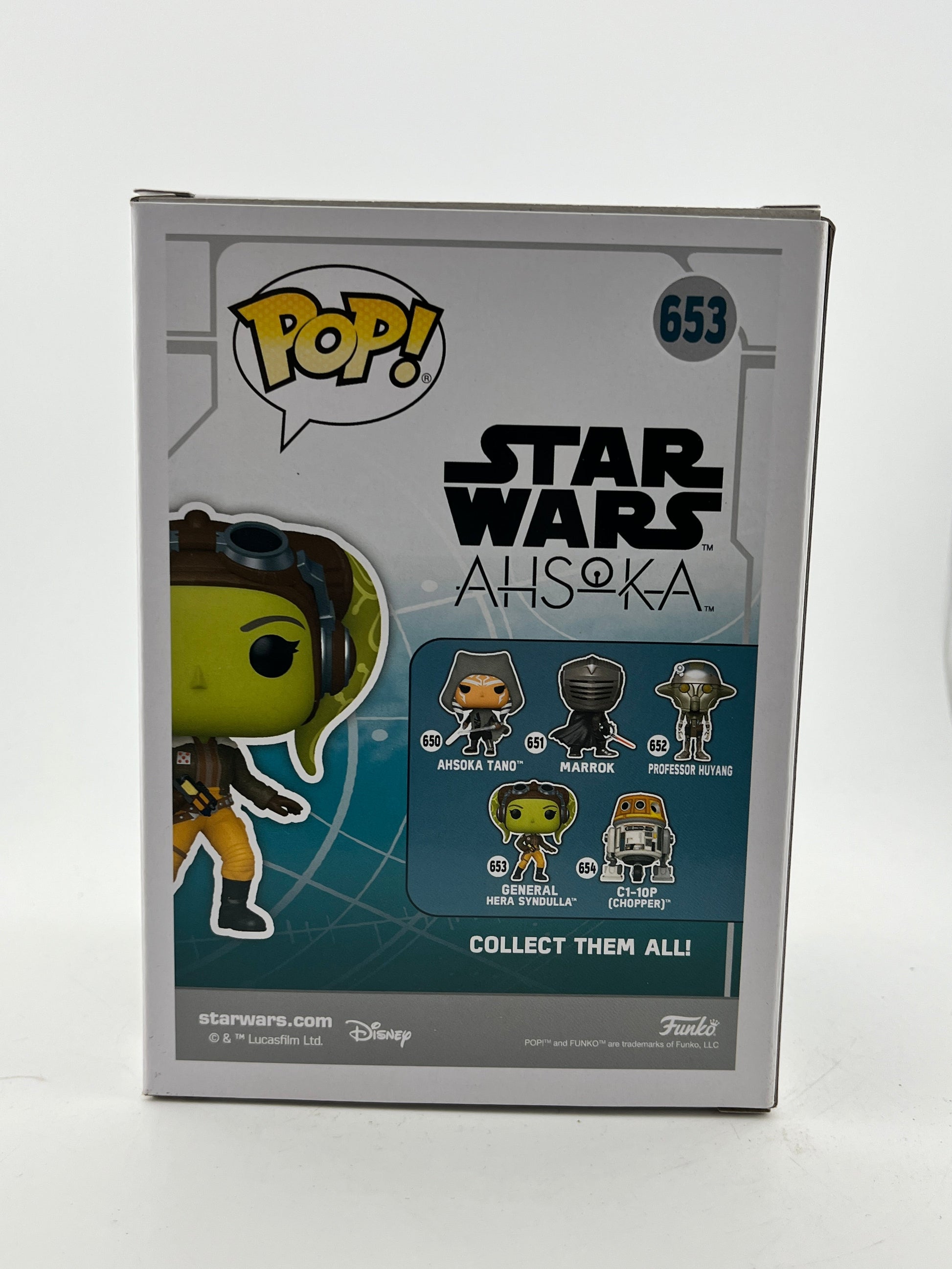 Funko POP! Star Wars - Genral Hera Syndulla #653 - Vinyl Collectable FRENLY BRICKS - Open 7 Days