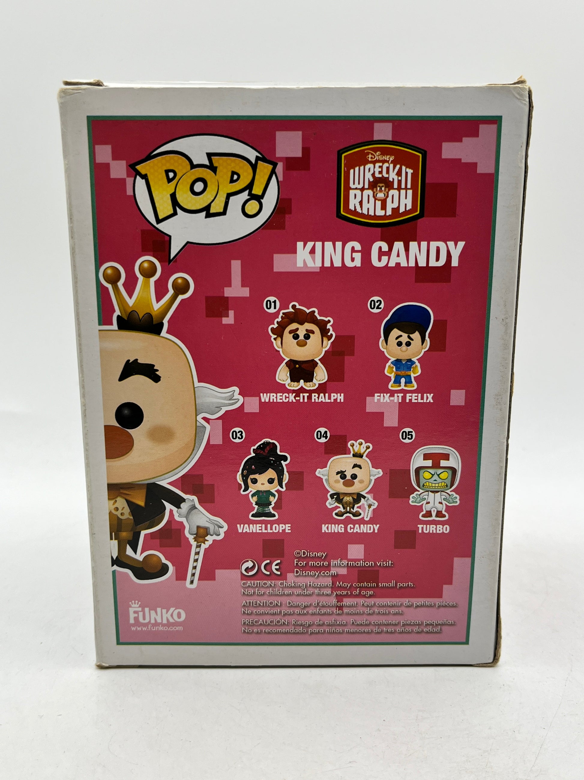 Funko POP! Disney Wreck It Ralph - King Candy #04 - Vinyl Collectable FRENLY BRICKS - Open 7 Days