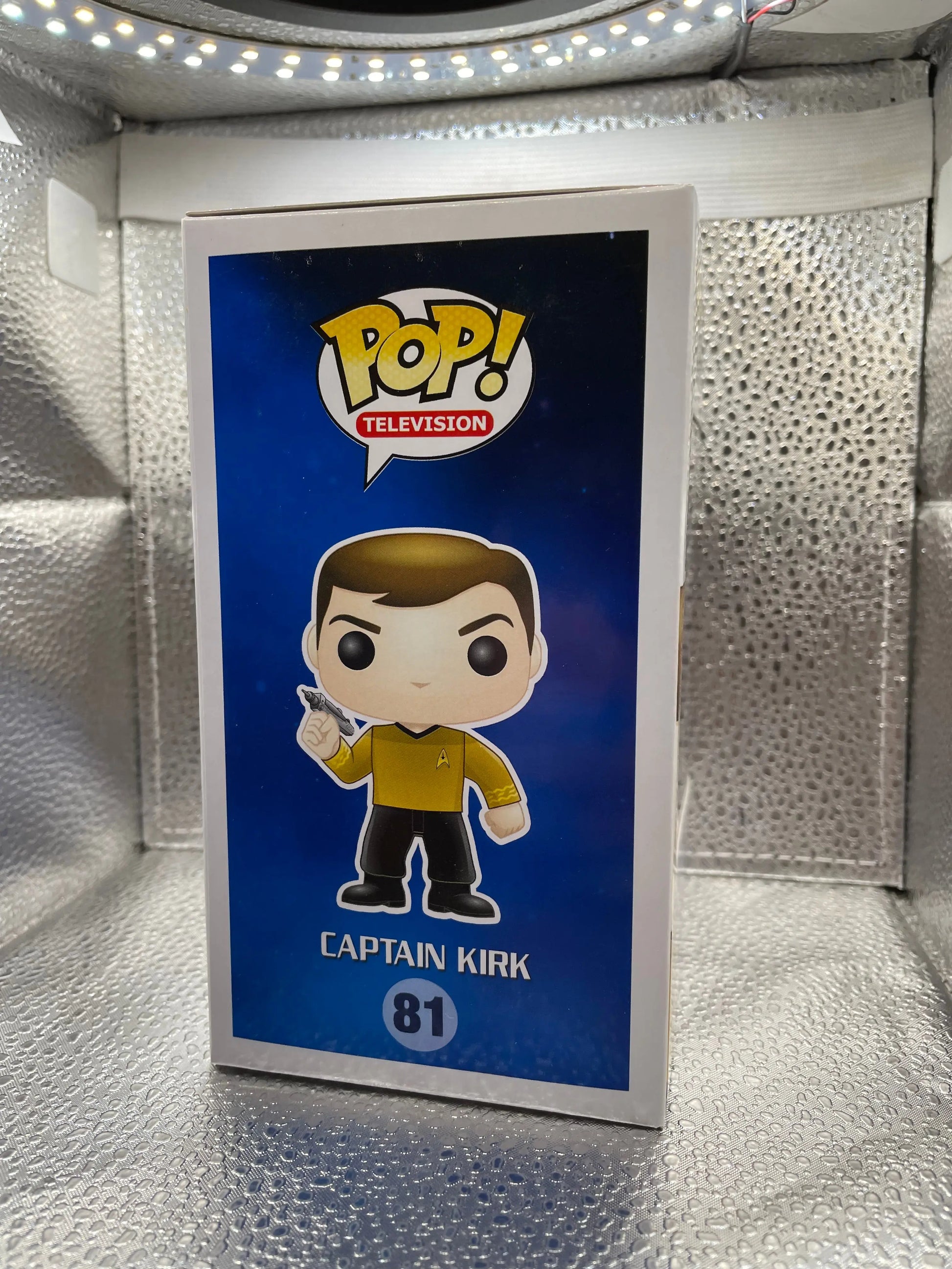 Funko POP! Television Star Trek Captain Kirk #81 Vinyl Figure Funko FRENLY BRICKS - Open 7 Days