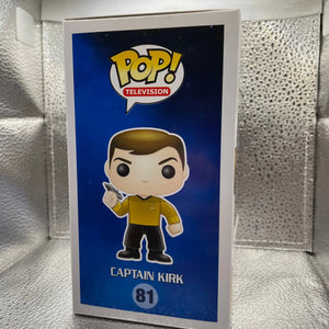 Funko POP! Television Star Trek Captain Kirk #81 Vinyl Figure Funko FRENLY BRICKS - Open 7 Days