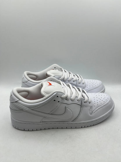 FJ1674-100 Nike SB Dunk Low Pro ISO Triple White (Men's) Size UK 10 FRENLY BRICKS - Open 7 Days