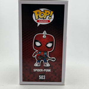 Funko POP! Games - Marvel Spider-Punk #503 - Special Edition FRENLY BRICKS - Open 7 Days