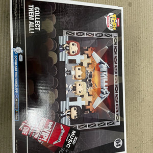 Funko POP Metallica Master Of Puppets Tour 1986 EXCLUSIVE SEALED NEW FRENLY BRICKS - Open 7 Days