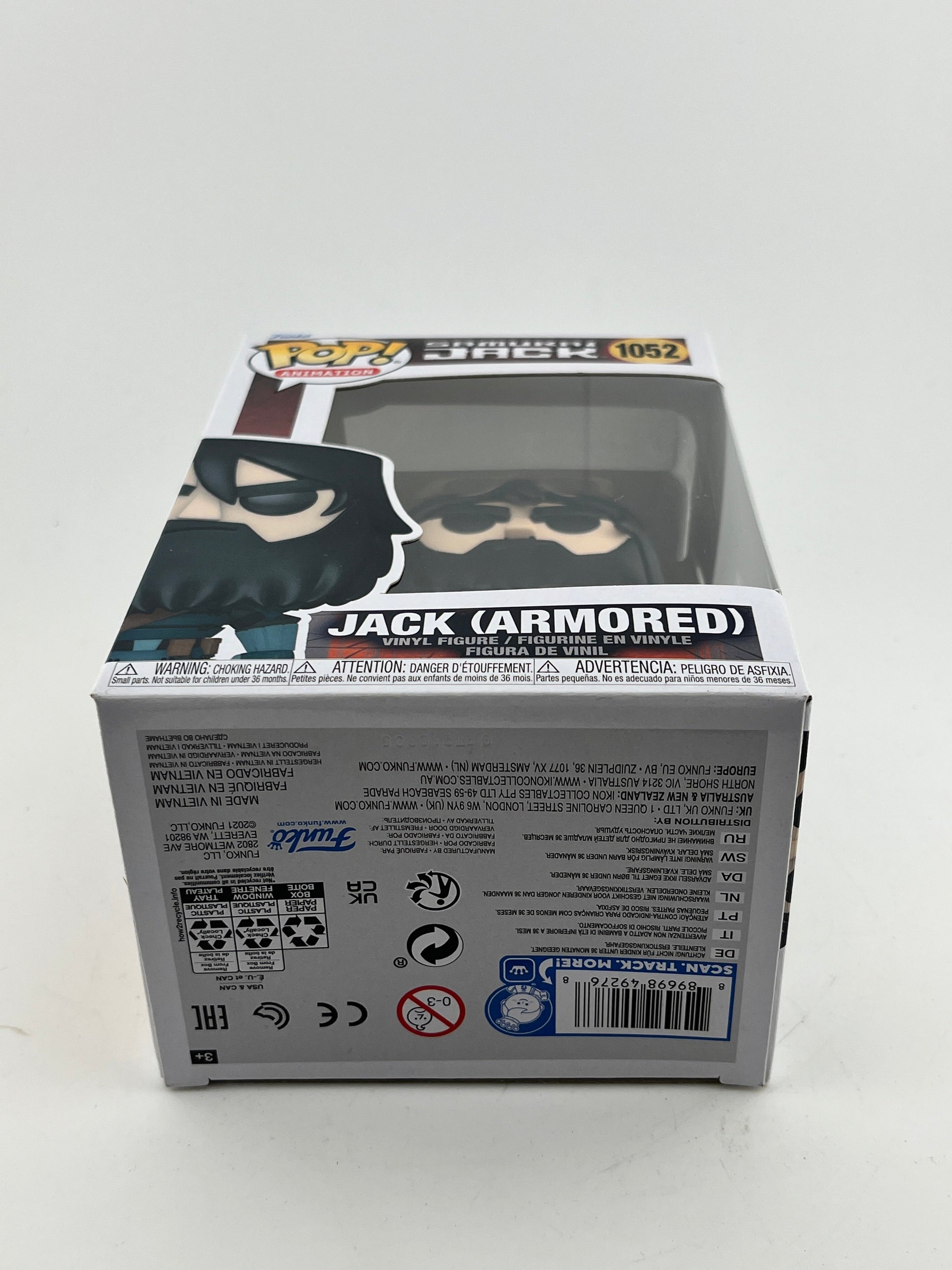 Funko POP! Animation Samurai Jack - Jack (Armored) #1052 - Vinyl Collectable FRENLY BRICKS - Open 7 Days