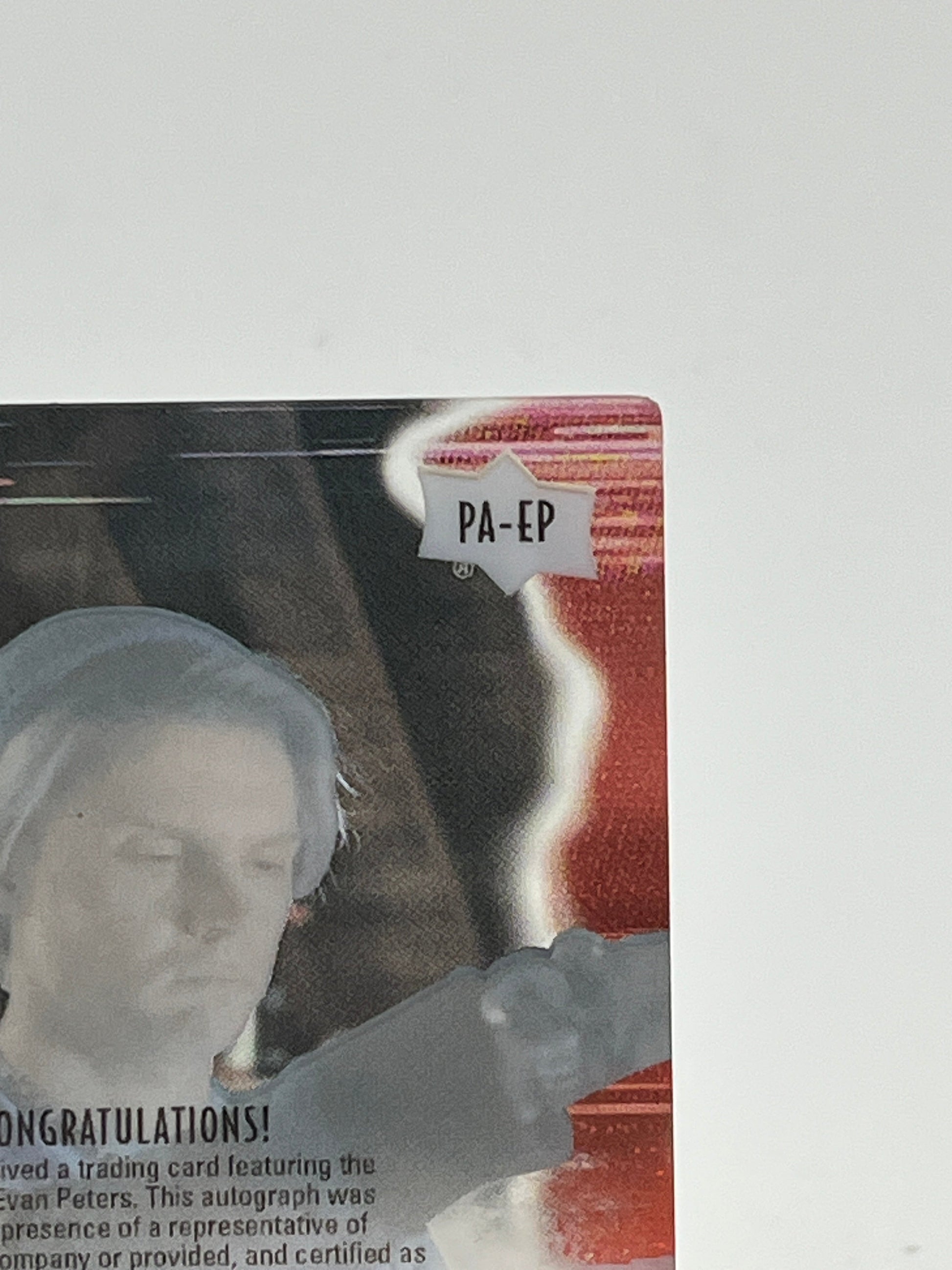 Upper Deck Marvel Wandavision - Evan Peters As Ralph Bohner  Auto 12/49 Wanda's Reality FRENLY BRICKS - Open 7 Days