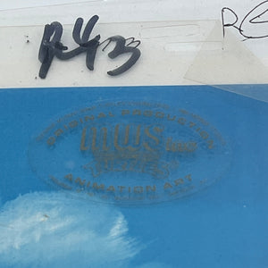 1987 Animation’s Production Cel - TMNT - “Raphael & Michelangelo” Hand Painted FRENLY BRICKS - Open 7 Days