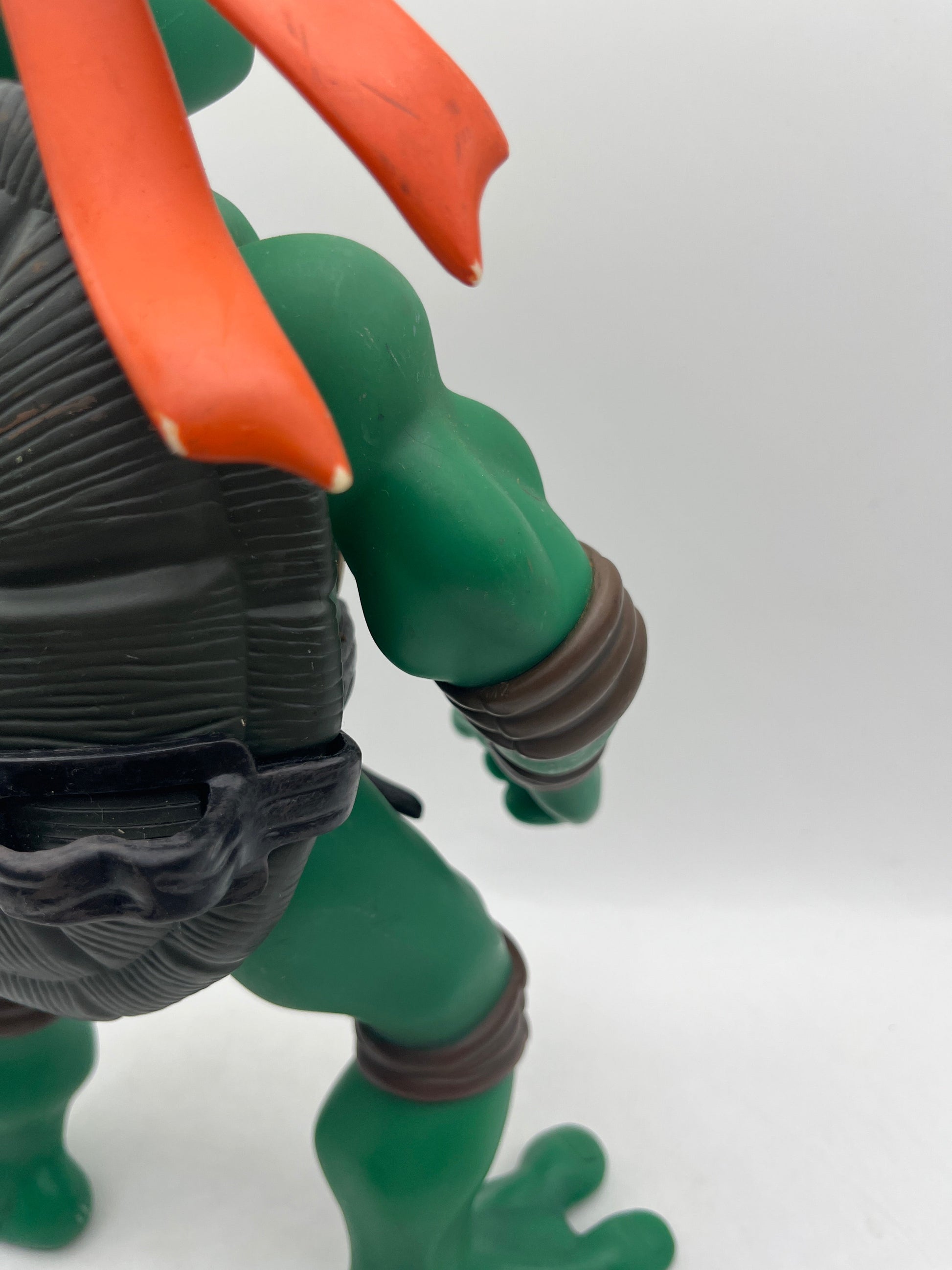 Vintage TMNT Michaelangelo 12" Large Teenage Mutant Ninja Turtles Figure 2002 FRENLY BRICKS - Open 7 Days