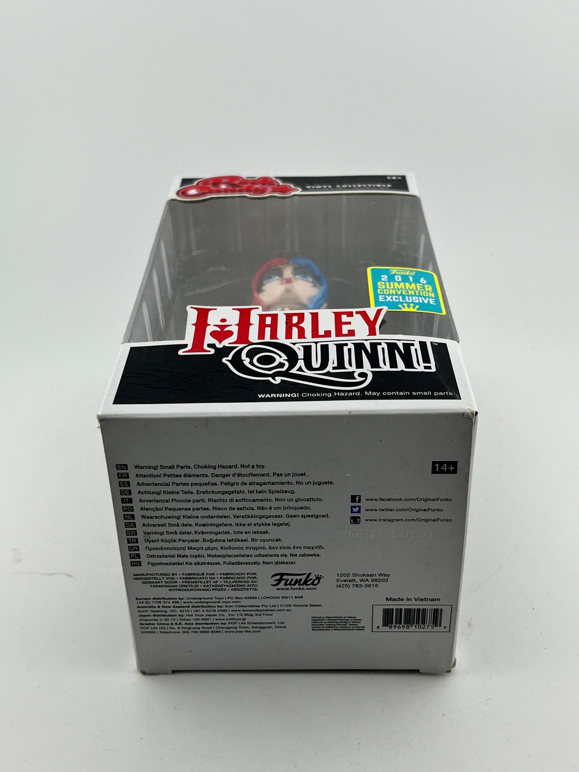 Funko Rock Candy - Harley Quinn! - 2016 Summer Convention Exclusive FRENLY BRICKS - Open 7 Days