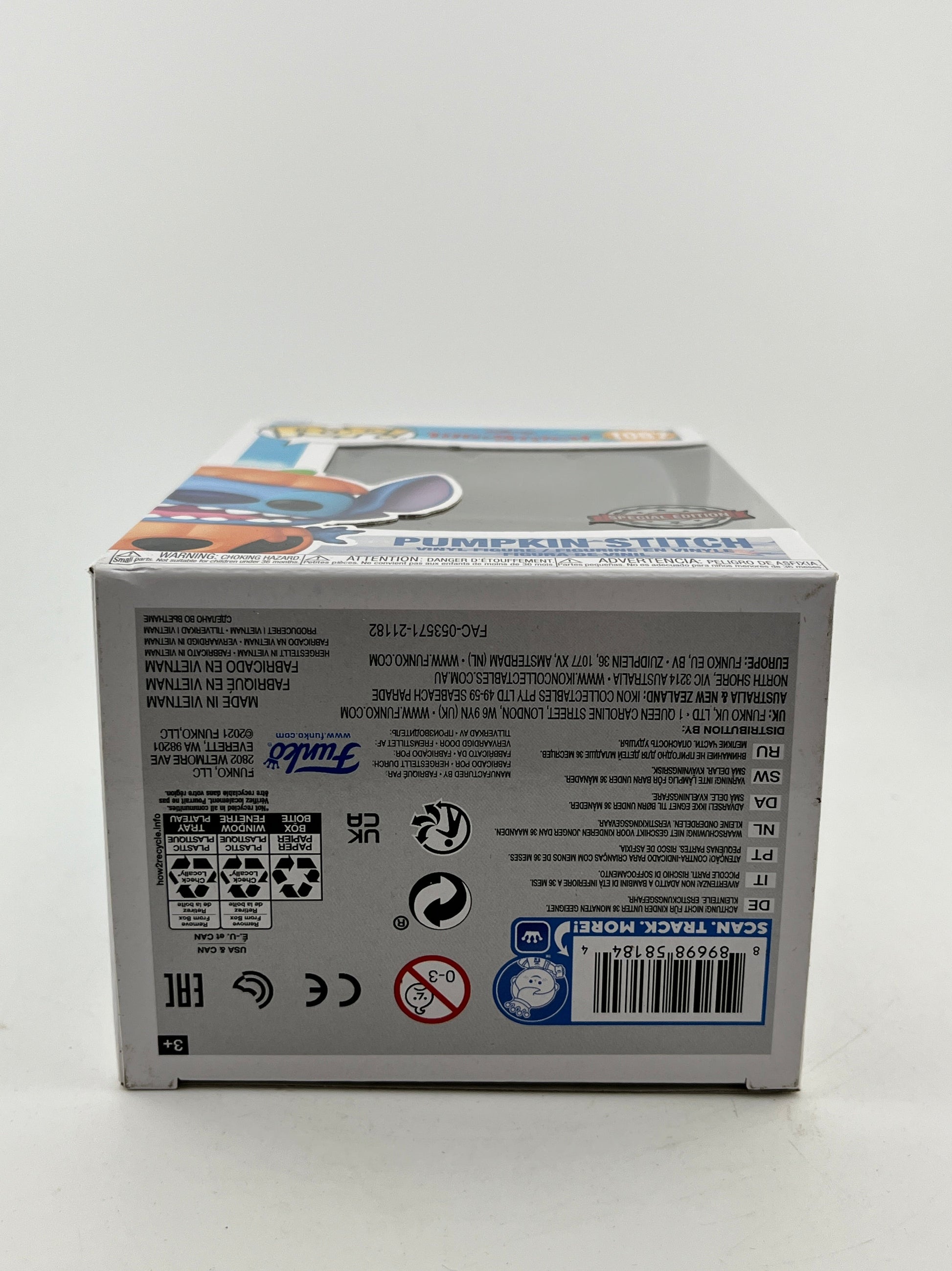 Funko POP! Disney Lilo & Stitch - Pumpkin Stitch #1087 - Vinyl Collectable FRENLY BRICKS - Open 7 Days