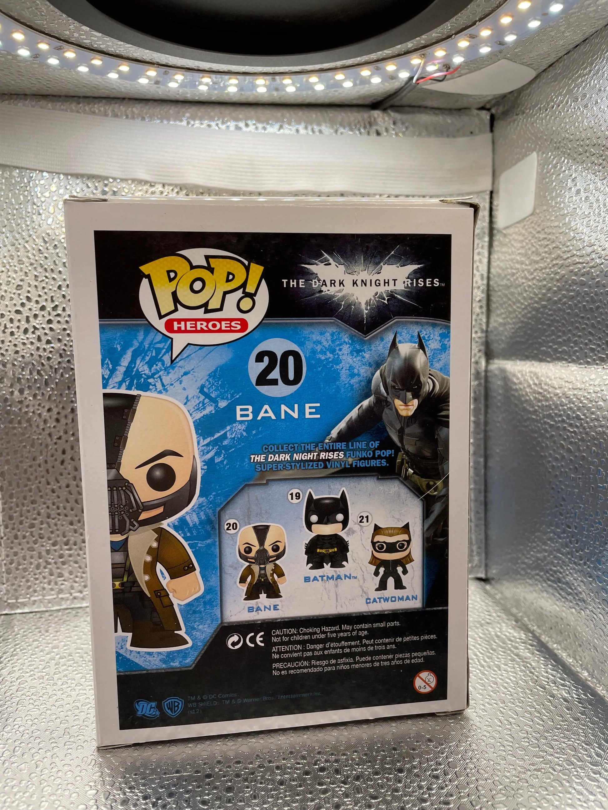 FUNKO POP HEROES THE DARK KNIGHT RISES #20 BANE~VAULTED VINYL FIGURE FRENLY BRICKS - Open 7 Days