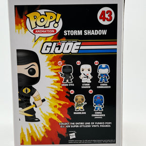 Funko POP! Animation G.I.Joe - Storm Shadow #43 - Vinyl Collectable FRENLY BRICKS - Open 7 Days