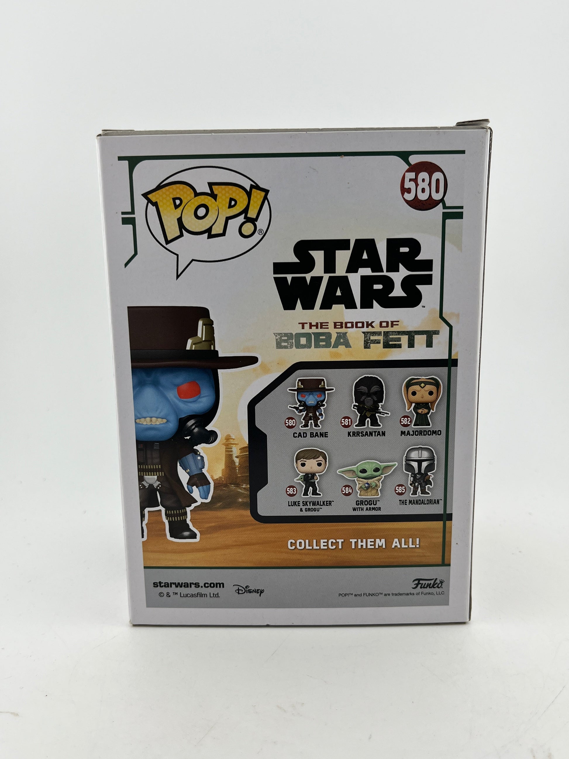 Funko POP! Star Wars Book Of Boba Fett - Cad Bane #580 - Vinyl Collectable FRENLY BRICKS - Open 7 Days