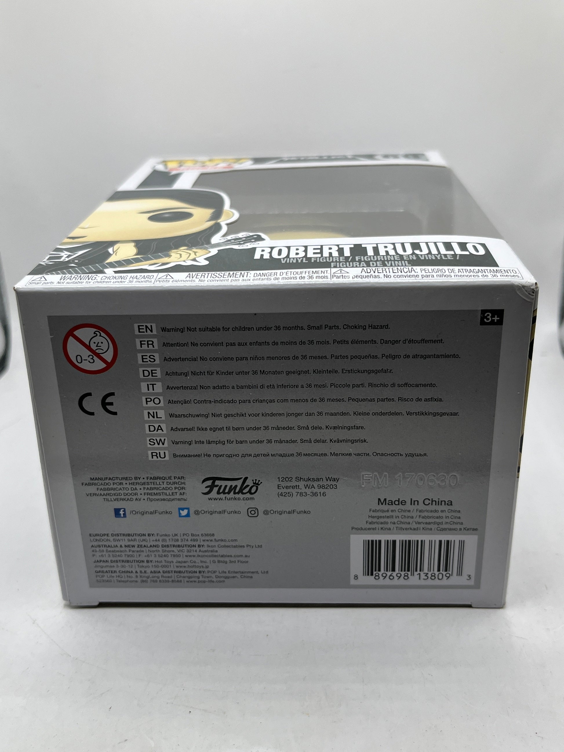 Funko POP! Rocks Metallica - Robert Trujillo #60 - Vinyl Collectable FRENLY BRICKS - Open 7 Days