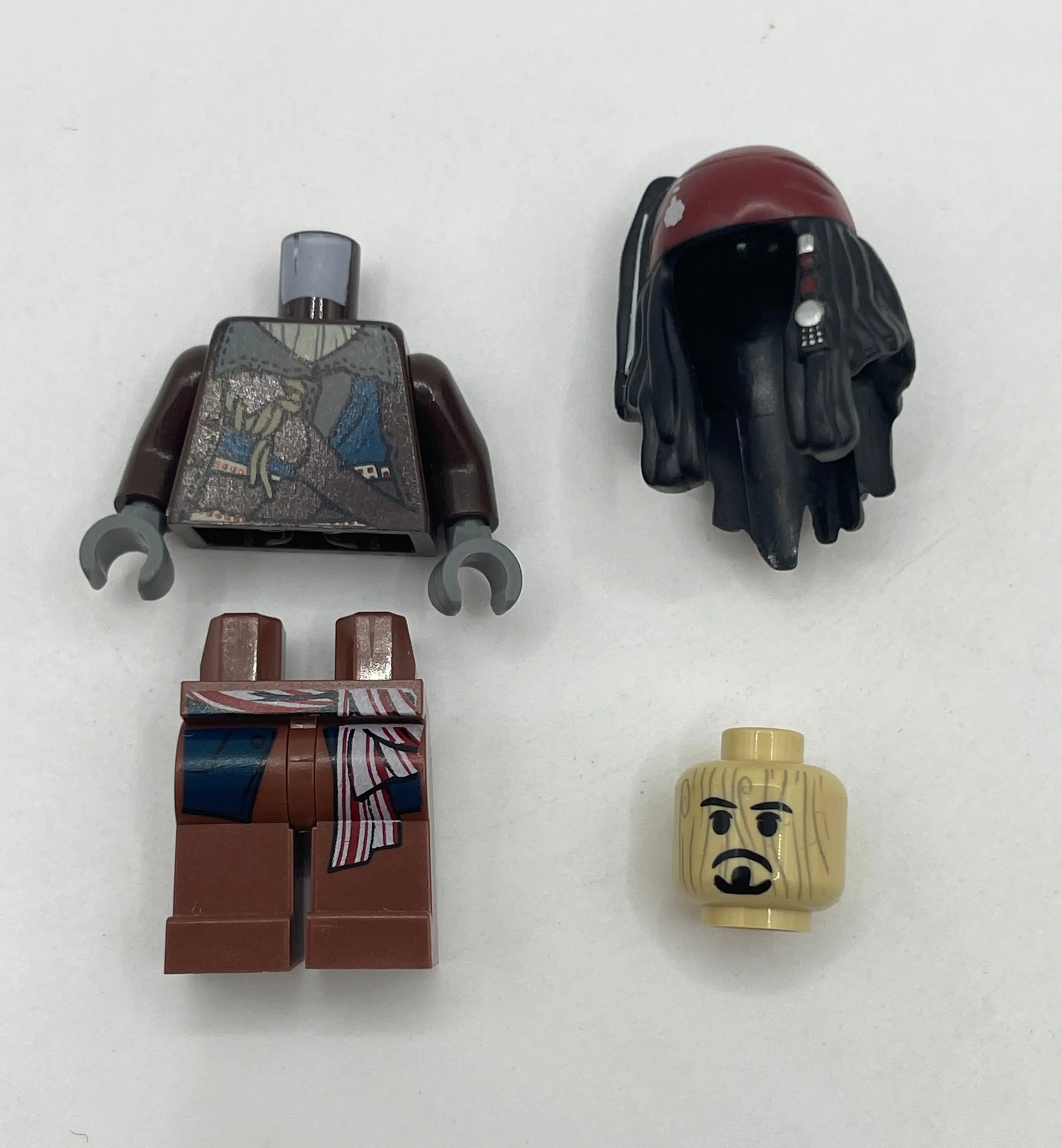LEGO Minifigure Pirates of the Caribbean - 30132 poc029 Captain Jack Sparrow Voodoo - (Complete, Genuine) FRENLY BRICKS - Open 7 Days