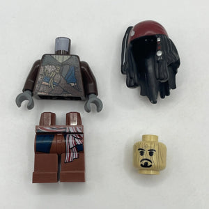 LEGO Minifigure Pirates of the Caribbean - 30132 poc029 Captain Jack Sparrow Voodoo - (Complete, Genuine) FRENLY BRICKS - Open 7 Days