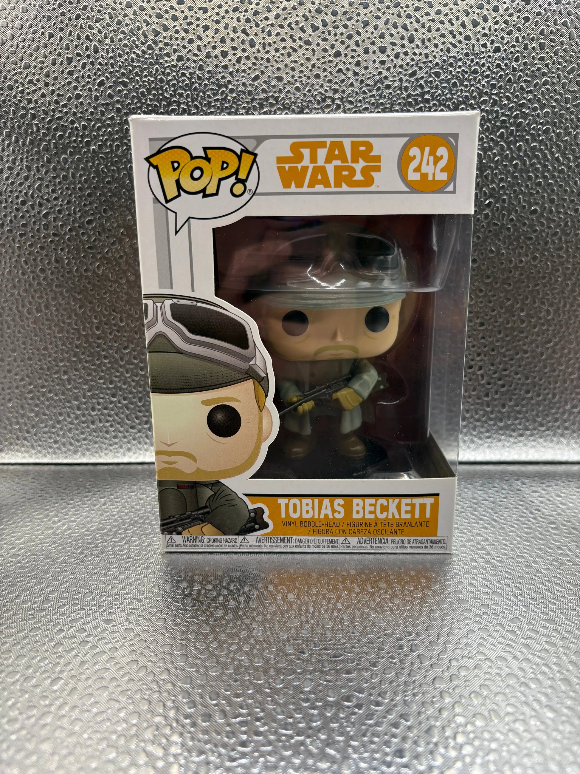 Funko Pop Vinyl #242 Star Wars Tobias Beckett FRENLY BRICKS - Open 7 Days