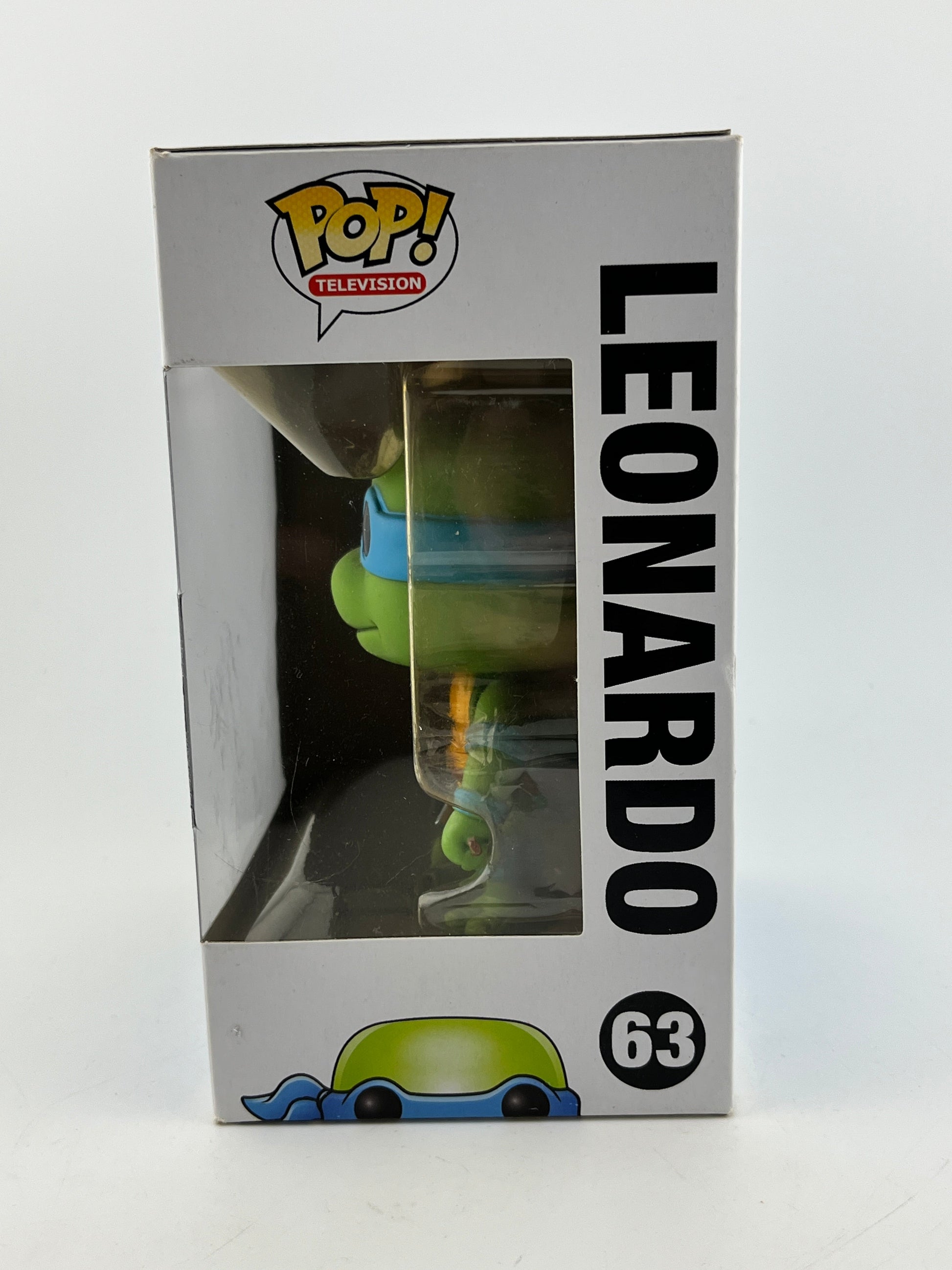 Funko POP! Television Teenage Mutant Ninja Turtles - Leonardo #63 - Vinyl Collectable FRENLY BRICKS - Open 7 Days