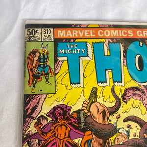 Marvel Comics : The Mighty Thor! #310 FRENLY BRICKS - Open 7 Days
