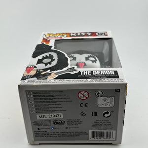 Funko POP! Rocks Kiss - The Demon #121 - Vinyl Collectable FRENLY BRICKS - Open 7 Days