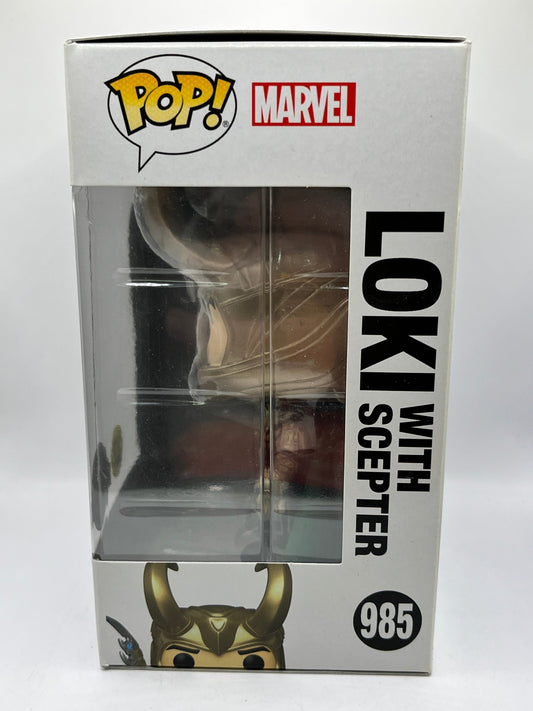 Funko POP! Marvel Avengers - Loki With Scepter #985 - Glow Special Edition FRENLY BRICKS - Open 7 Days