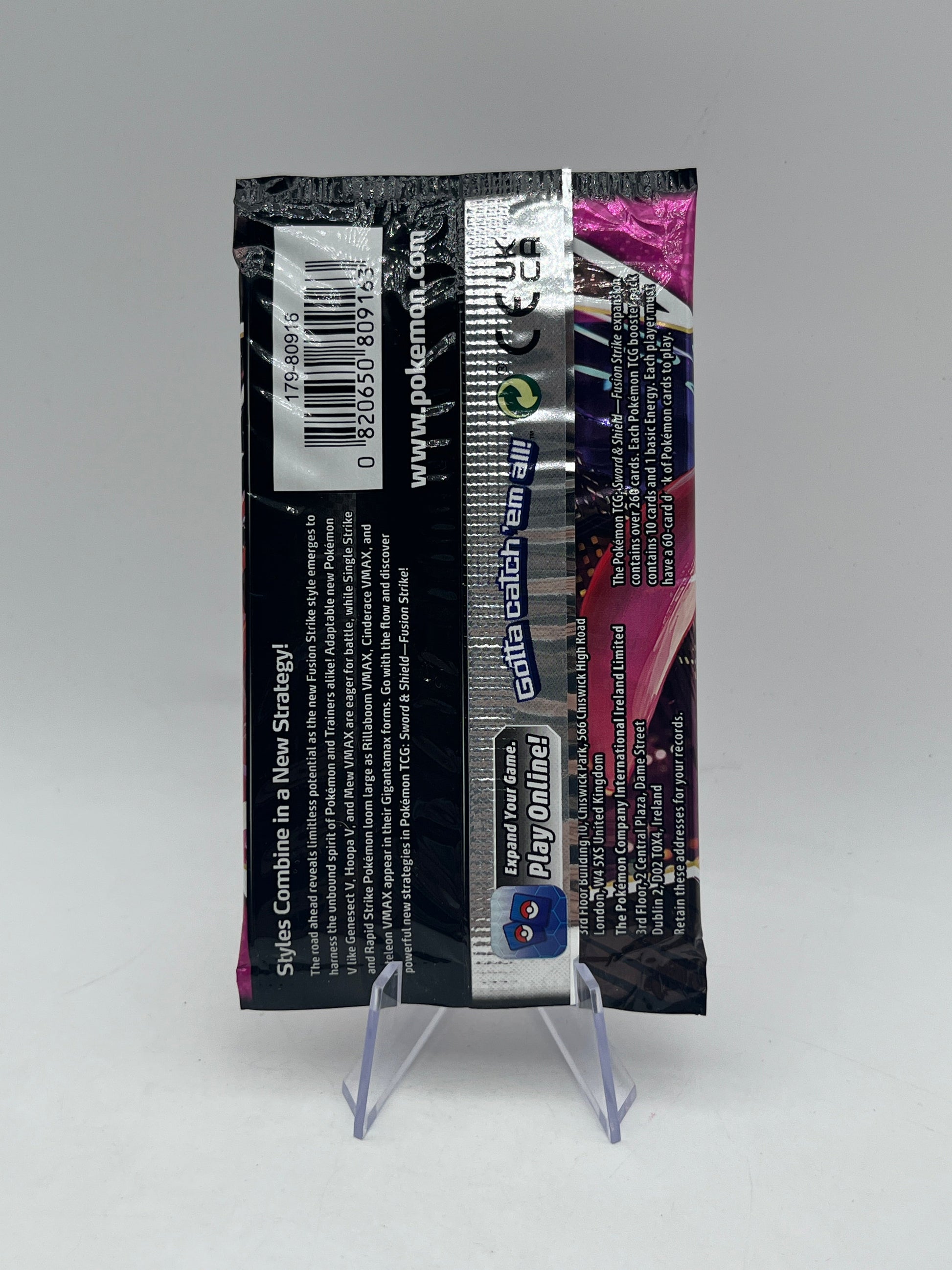 Pokémon TCG Fusion Strike Booster Packs Full Art Set 4 Packs FRENLY BRICKS - Open 7 Days