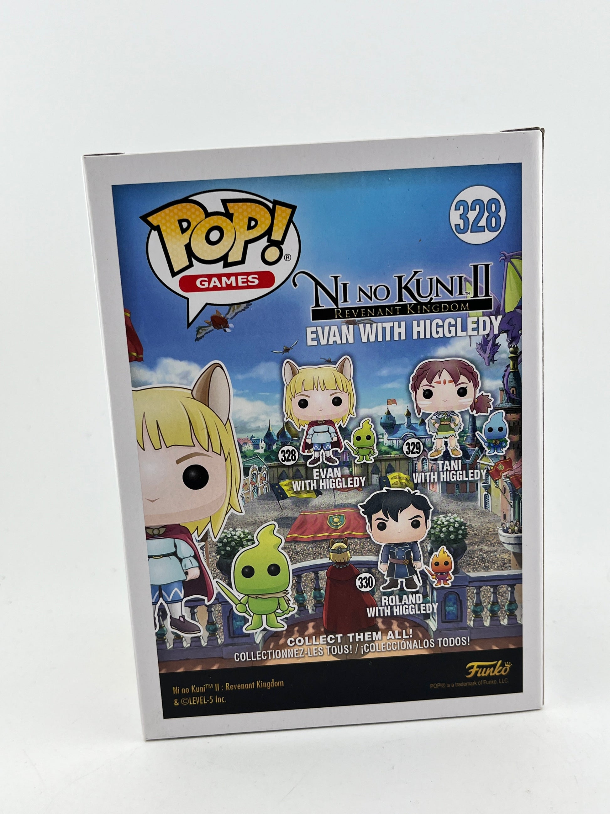 Funko POP! Games Ni No Kuni II - Evan Higgledy #328 - Vinyl Collectable FRENLY BRICKS - Open 7 Days