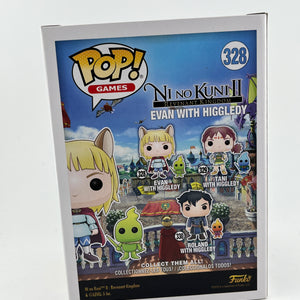 Funko POP! Games Ni No Kuni II - Evan Higgledy #328 - Vinyl Collectable FRENLY BRICKS - Open 7 Days