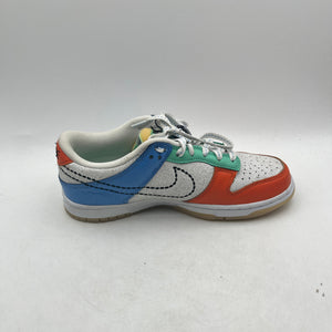 Nike Dunk Low GS 101 White Black Safety Orange DX3363-100 Size 6Y / 7.5 Wmns - New Condition FRENLY BRICKS - Open 7 Days