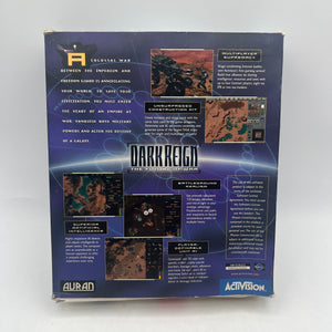 Dark Reign The Future Of War Big Box PC Game 1997 Activision +combinedshipping FRENLY BRICKS - Open 7 Days